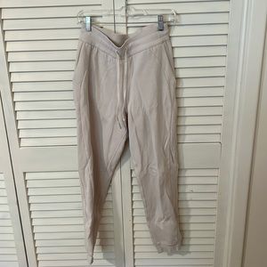 White Opal Lululemon Scuba Joggers